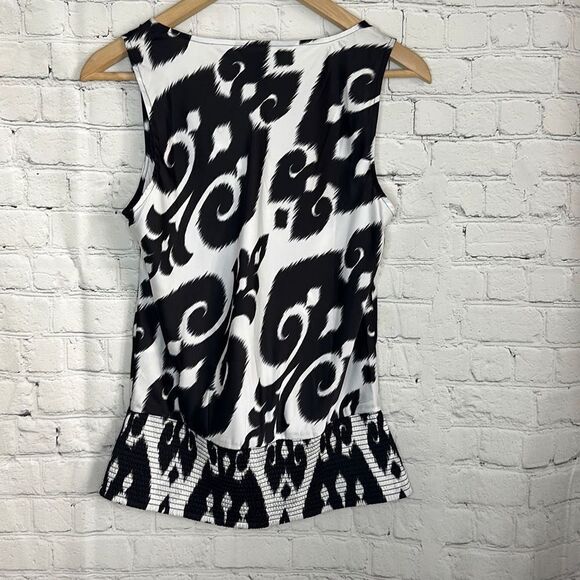 White House Black Market Beauty Star Cowl Sleeveless Blouse size small NEW - Picture 5 of 8